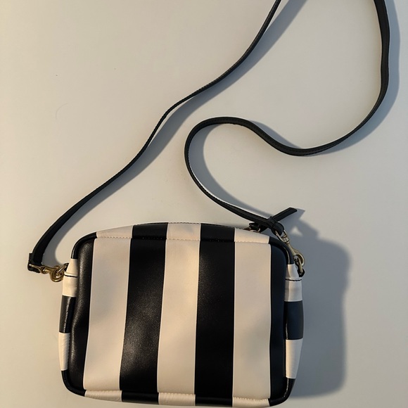 Clare V midi sac- black and cream - Picture 1 of 6